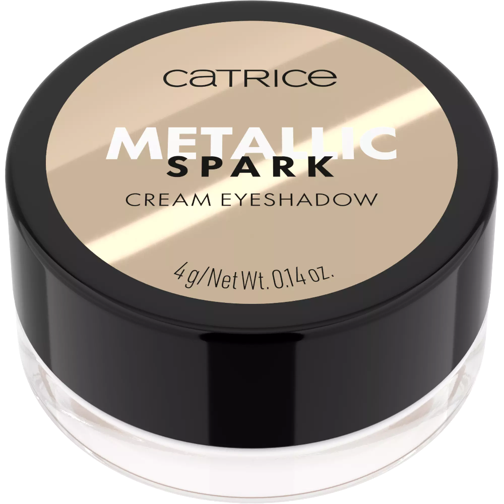Catrice Кремовые тени для век Metallic Spark Cream Eyeshadow 010 Champagne Chic 4g