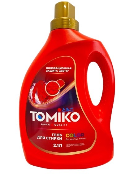 Tomiko Гель для стирки цветных тканей  2,1 литр