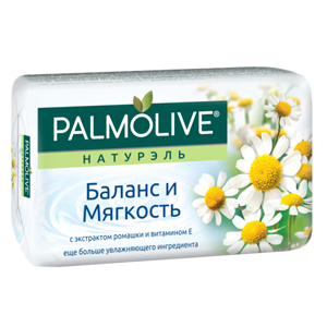 Palmolive Туалетное мыло Натурель Ромашка и витамин Е 12х6 150гр