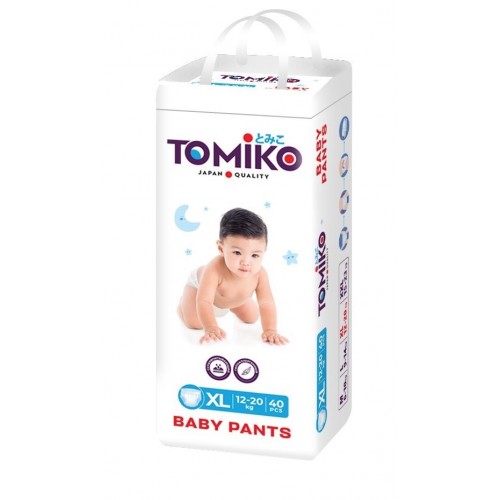 Tomiko Подгузники - Трусики XL 40 (12-20 кг)