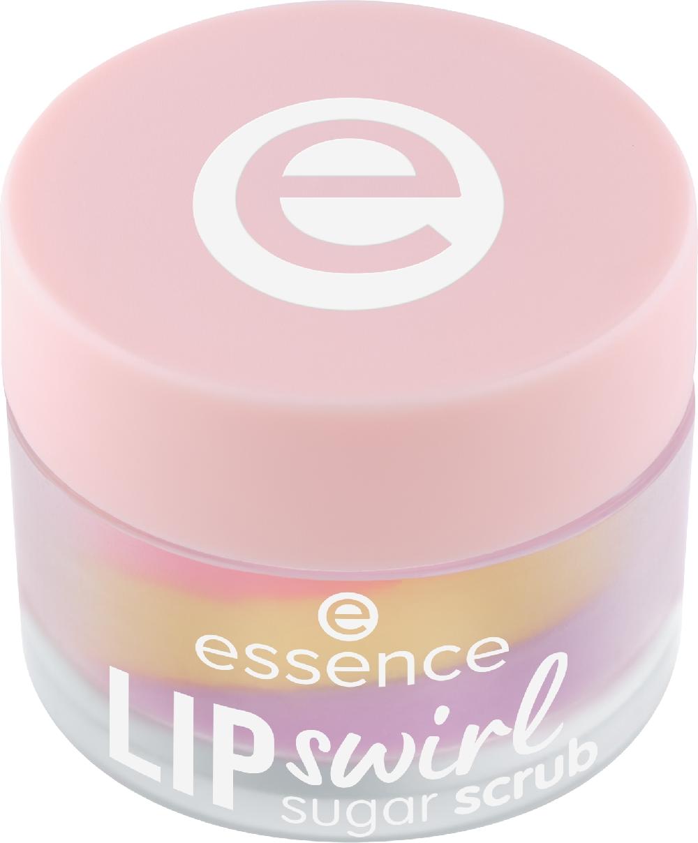 Essence Скраб Сахарный  для губ LIP swirl  01