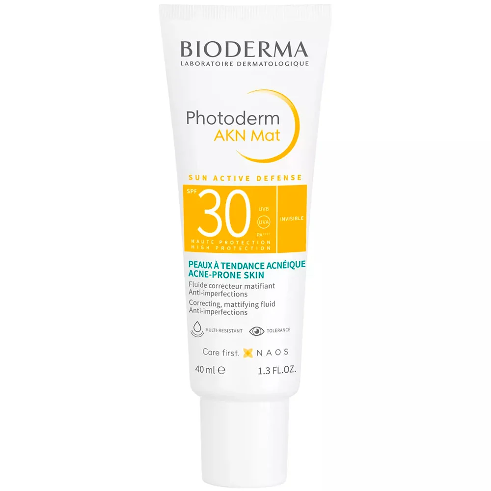 Bioderma PHOTODERM Солнцезащитный крем AKN MAT SPF 30 40 мл