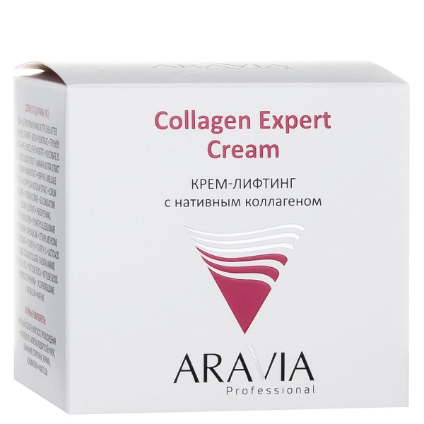 ARAVIA Professional Крем-лифтинг с нативным коллагеном Collagen Expert Cream, 50 мл
