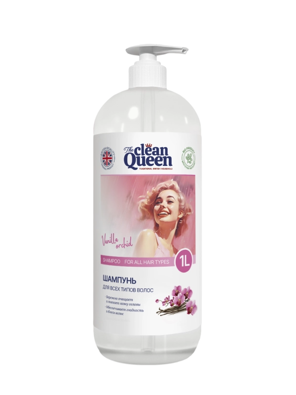 ***Clean Queen Шампунь "Vanilla Orchid" 1л