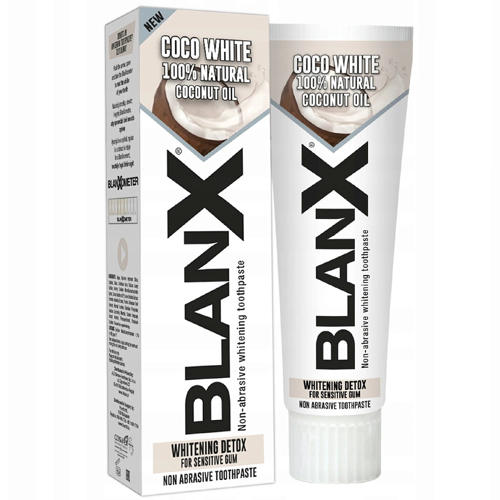 BlanX Coco White Зубная паста Бланкс Вайт Кокос 75ml