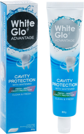 White Glo зубная паста 80,0 отбеливающая Защита от кариеса (0922)