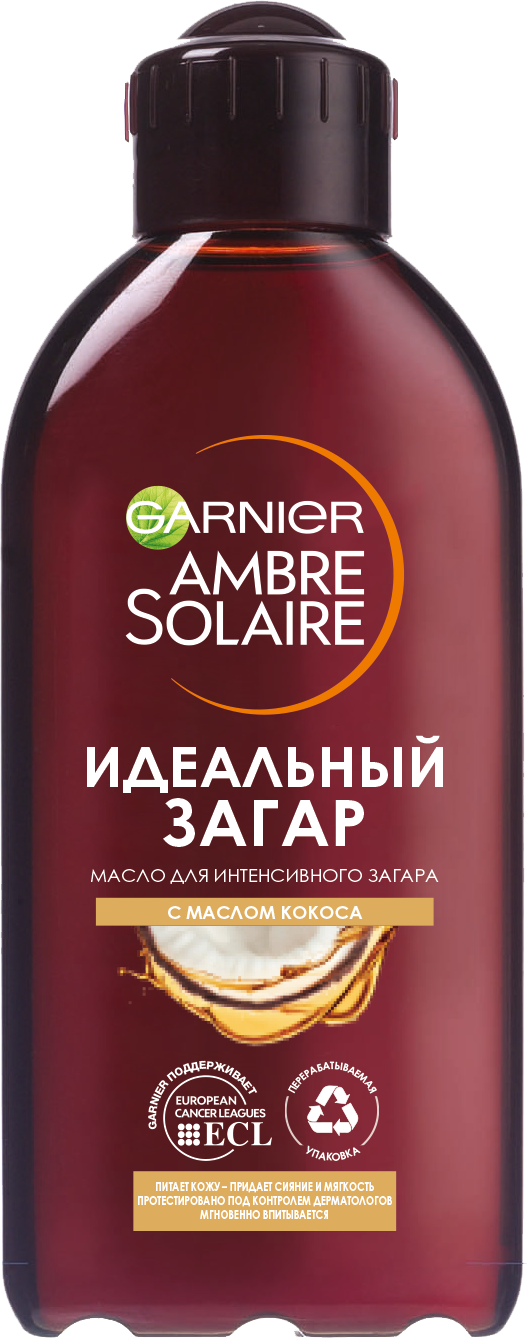 Garnier Масло для загара Ambre Solaire Кокос 200мл 