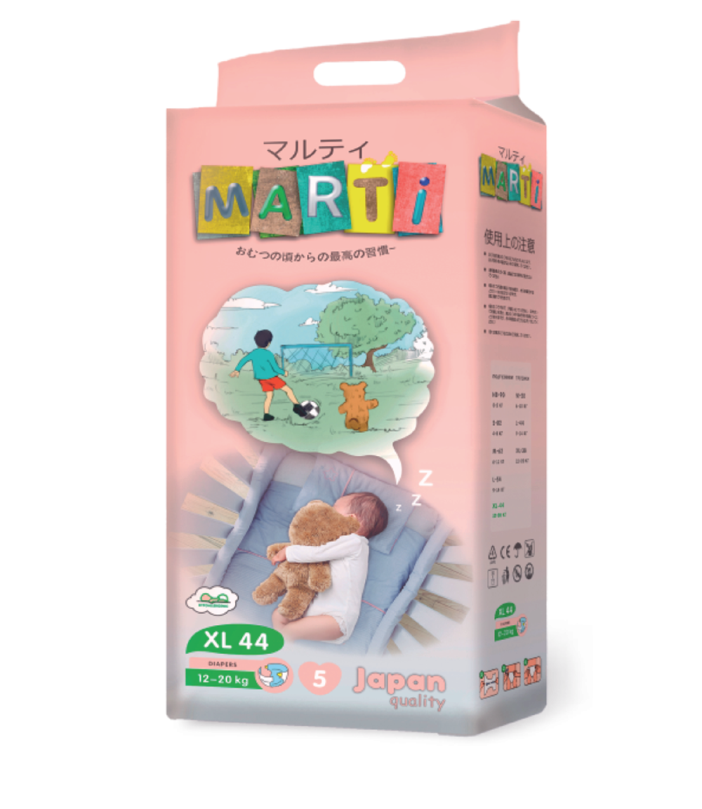 Marti Подгузники XL44 (12-20кг)