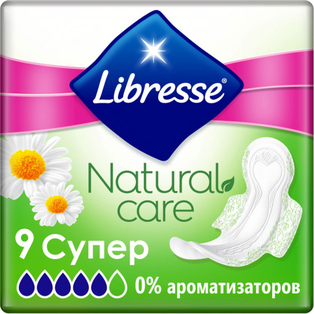Libresse Natural Care Ultra Super Clip 9