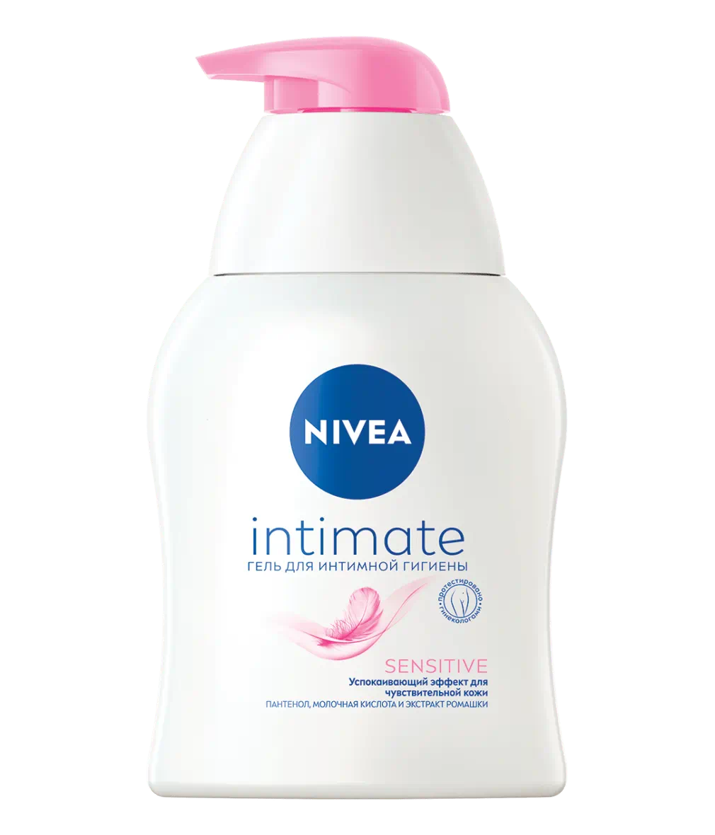 Nivea Гель успокаив. для интимной гигиены  Sensitive 250мл.