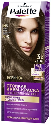 Palette Краска для волос N5 Темно-русый