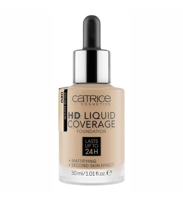 Catrice Основа тональная HD Liquid Coverage Foundation 040