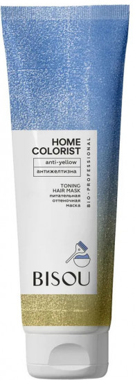 Bisou Home Colorist Оттеночная маска “Антижелтизна”, 150 мл