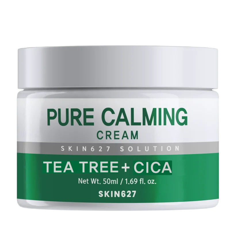 SKIN627 Solution Pure Calming Tea Tree+Cica Cream Крем для лица Успокоение 50 мл