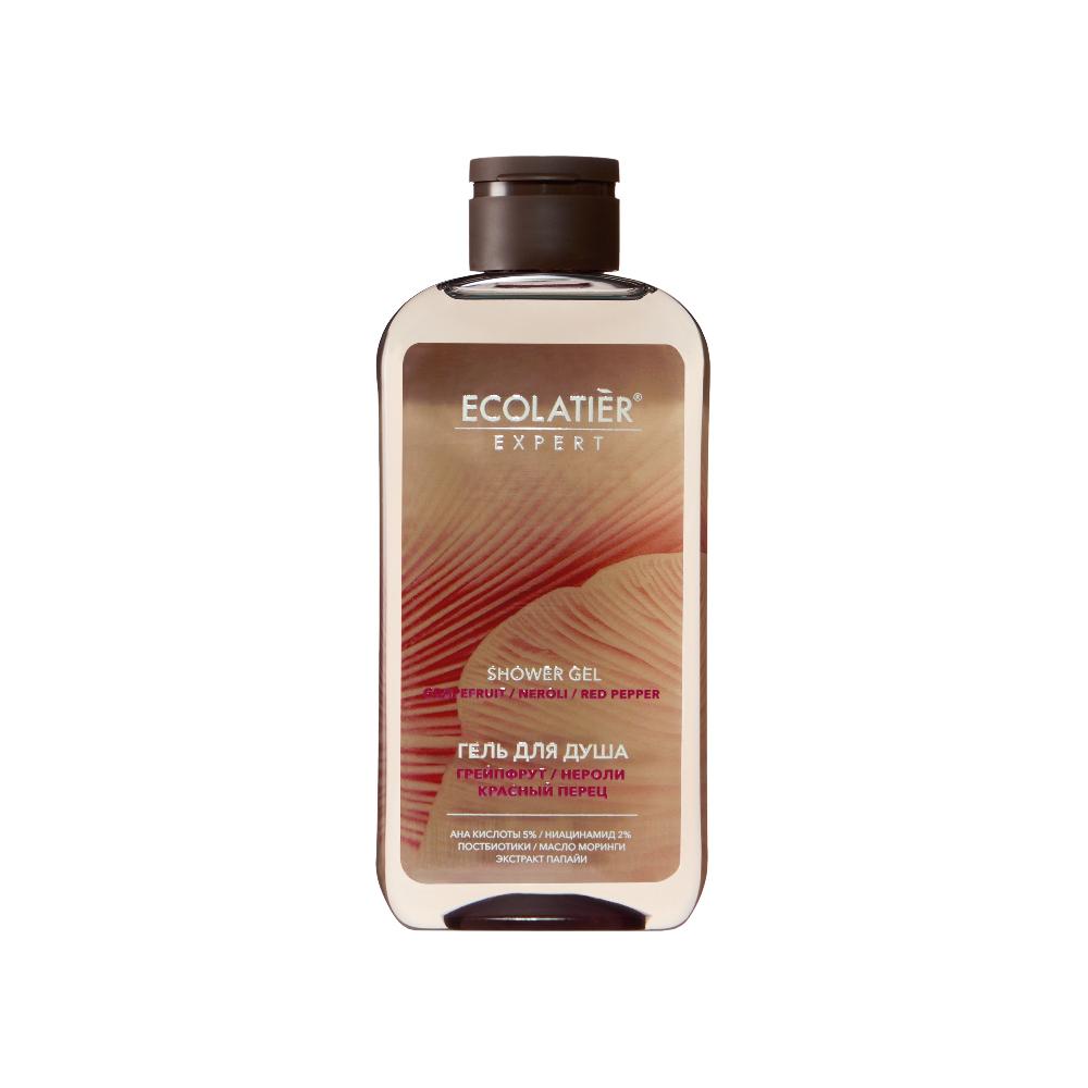 Ecolatier EXP ГЕЛЬ ДЛЯ ДУША "ГРЕЙПФРУТ, НЕРОЛИ, КРАСНЫЙ ПЕРЕЦ" С АНА-КИСЛОТАМИ, 400 мл 
