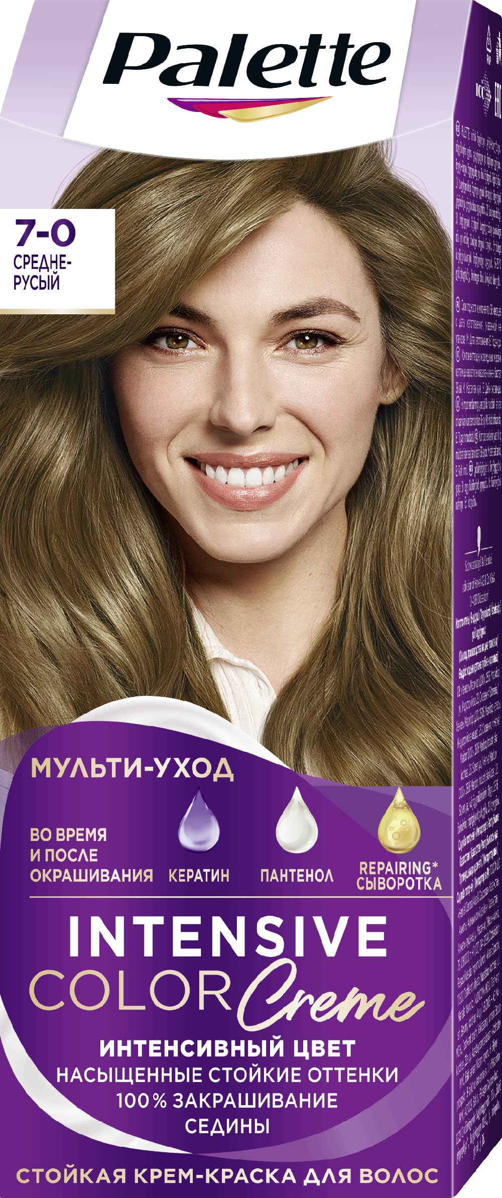 Palette Краска для волос N6 Средне-русый