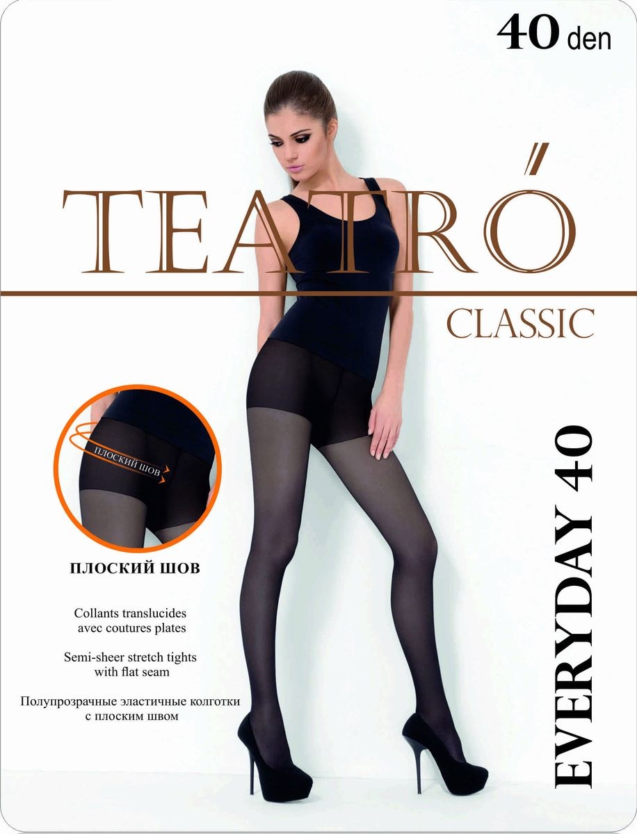 Teatro Everyday 40, колготки, melon, 5