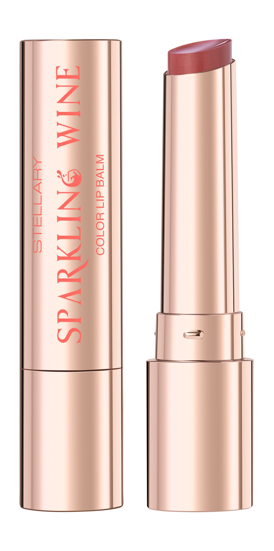Stellary Тающий бальзам для губ / Color lip balm Sparkling wine collection тон 03