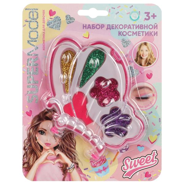 МИЛАЯ ЛЕДИ Косметика ДЛЯ ДЕВОЧЕК набор косметики: тени для век с блестками, аппликатор 70522C2-TM-ML