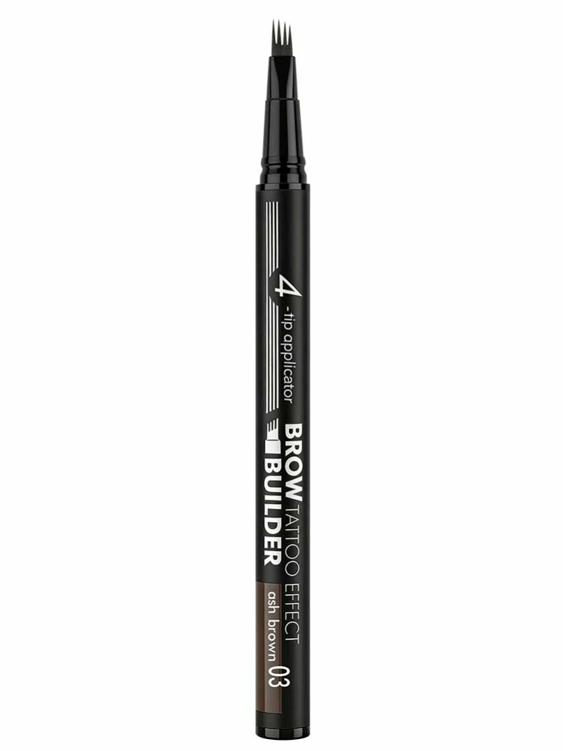 Luxvisage Маркер для бровей c эффектом микроблейдинга BROW BUILDER TATTOO EFFECT 03 ash brown 