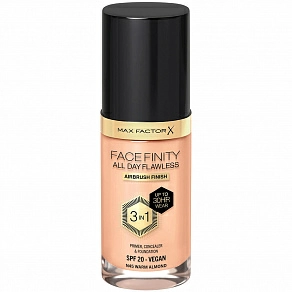 Max Factor Тональная основа для лица Facefinity All Day Flawless FDT SPF20 #N45 Warm almond 30мл