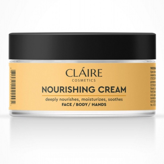Claire Питательный крем для лица, тела и рук / 200 мл (марка CLAIRE COSMETICS)