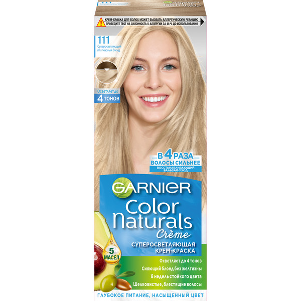 Garnier Краска Color Naturals №111 Платиновый блондин 