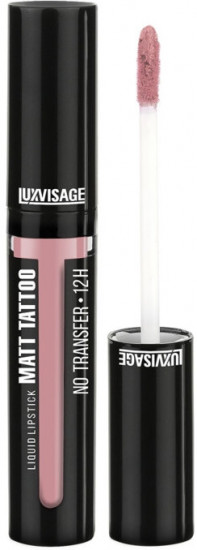 ***Luxvisage Жидкая губная помада MATT TATTOO No transfer 12H, 123 тон /5/